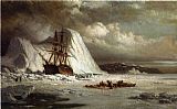 Icebound Ship by William Bradford